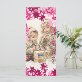 Vlakke Kaarten 12 (PinkSnowFlakes) RFPMDesigns ©️2