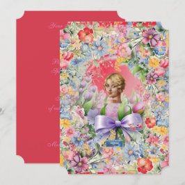 Vlakke Kaarten 12 Rood (Cameo Garden) RFPMDesigns 