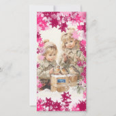 Vlakke Kaarten 14 (PinkSnowFlakes) RFPMDesigns ©️2 (Voorkant)