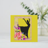 Vlakke Kaarten 1 Geel (de Lentedans)RFPMDesigns©️2 (Staand voorkant)