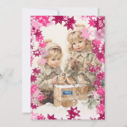 Vlakke Kaarten 2 (PinkSnowFlakes) RFPMDesigns ©️20 (Voorkant)