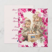 Vlakke Kaarten 7 (PinkSnowFlakes) RFPMDesigns ©️20 (Voorkant / Achterkant)