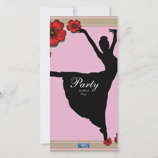 Vlakke Kaarten 8 Lila (BalletFlowers)RFPMDesigns©️ (Voorkant)