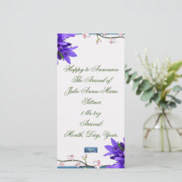 Vlakke Kaarten 8 (PurpleBlossoms) RFPMDesigns ©️20