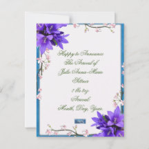 Vlakke Kaarten 9 (PurpleBlossoms) RFPMDesigns ©️20