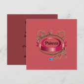 Vlakke Kaarten 9 Roze (Roze Prinses)RFPMDesigns ©️ (Voorkant / Achterkant)