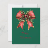 Vlakke kerstkaart (Voorkant)