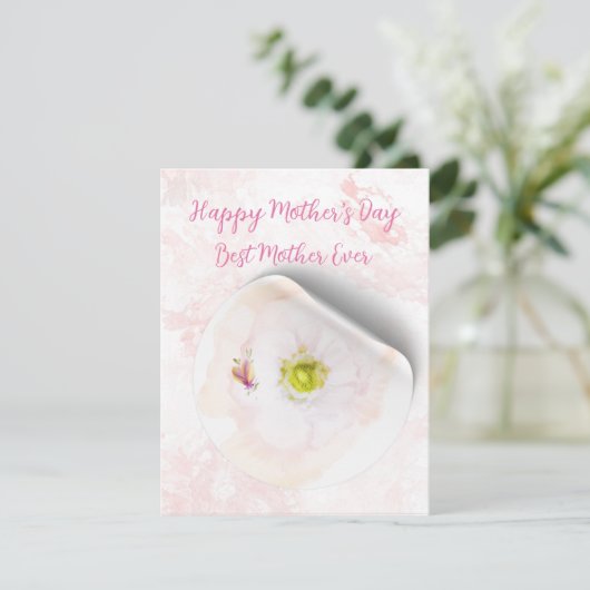 Vlakke kerstkaart (Staand voorkant)