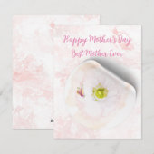 Vlakke kerstkaart (Voorkant / Achterkant)