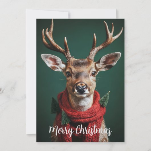 Vlakke kerstkaart (Voorkant)