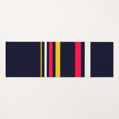 vlakke kleurenstrepen yogamat (Voorkant (horizontaal))