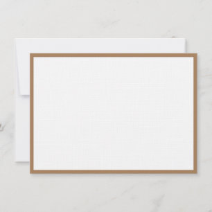 Vlakke Notitiekaart Notitiekaartje