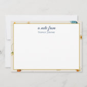 Vlakke Notitiekaart Notitiekaartje (Voorkant)