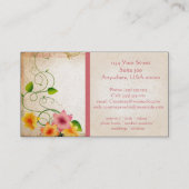  vlakke ondergrond met druktespanning visitekaartje (Achterkant)