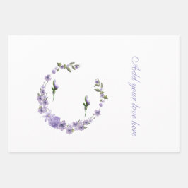 Vlakke plaat inpakpapier vel