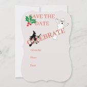 Vlakke sparen de Kaart van de Datum: HALLOWEEEN PA (Achterkant)