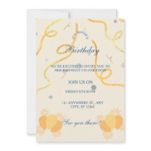 vlakke uitnodiging Grootte: 5 "x 7"