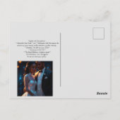 Vlakke Uitnodiging, Grootte: 5"x 7"huwelijkspaar Briefkaart (Achterkant)