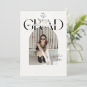 Vlakke Uitnodiging, Grootte: 5"x 7" Kaart (Staand voorkant)