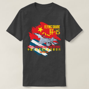 VLAKKE VLIEGENDE HAAI T-SHIRT