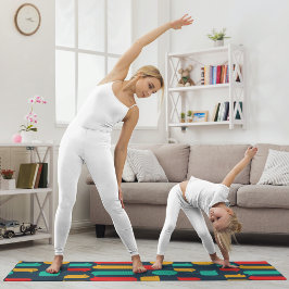 vlakke vogels yogamat