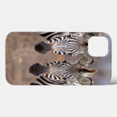 Vlakke zebra's, Kruger Nationaal Park Case-Mate iPhone Case (Achterkant (horizontaal))