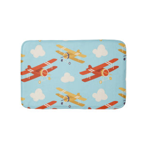 vlakken wolken achtergrondpatroon badmat
