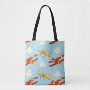 vlakken wolken achtergrondpatroon tote bag