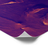 Vlakoppervlak — Mars Poster (Hoek)