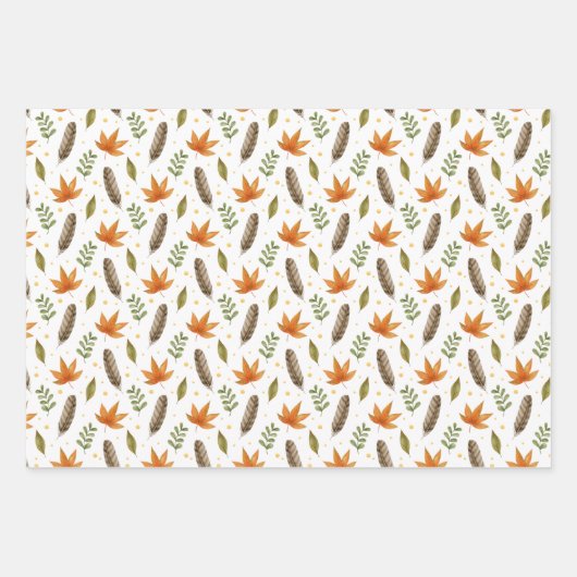 Vlakset van dampverdampingspapier van 3 inpakpapier vel (Voorkant)