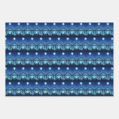 Vlakset voor schrijfpapier met vulling 3 inpakpapier vel (Voorkant 2)