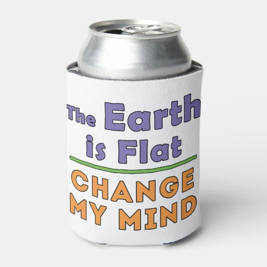 vlakte aarde blikjeskoeler (Blikje Voorkant)