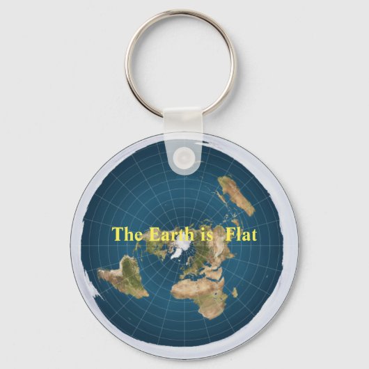 vlakte aarde sleutelhanger (Voorkant)