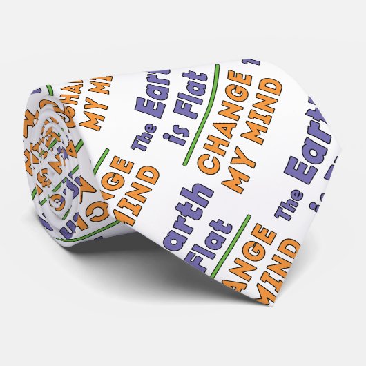 vlakte aarde stropdas (Opgerold)