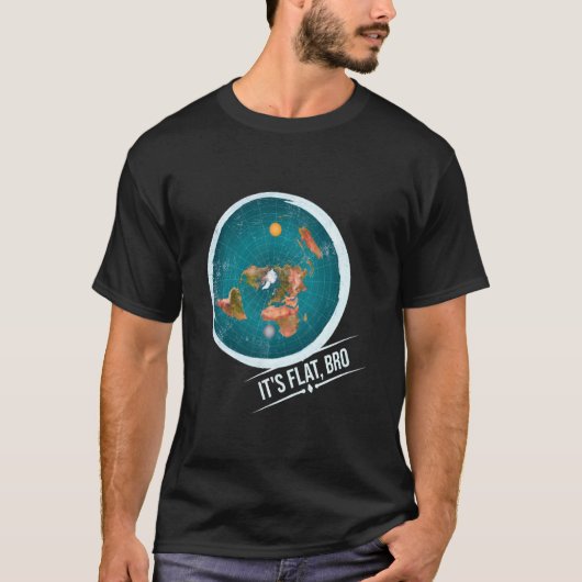 vlakte aarde t-shirt (Voorkant)