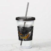 vlakte acryl drinkbeker (Achterkant)