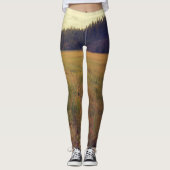 vlakte en bos leggings (Voorkant)