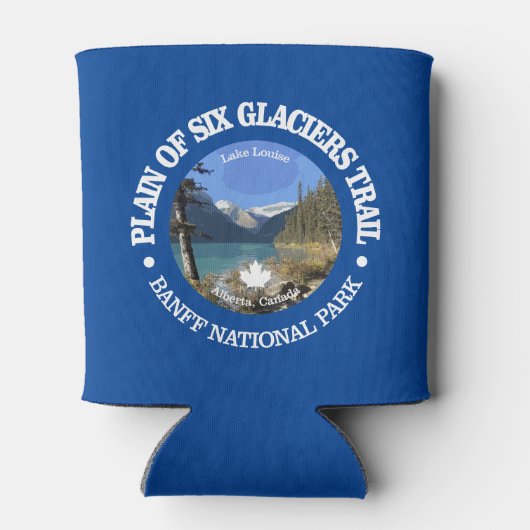 Vlakte van Zes Gletsjers Trail (rood) Blikjeskoeler (Achterkant)