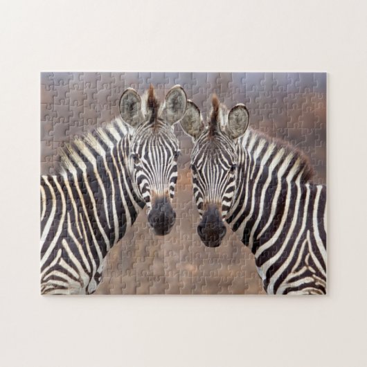 Vlakte zebra's, Kruger Nationaal Park Legpuzzel (Horizontaal)
