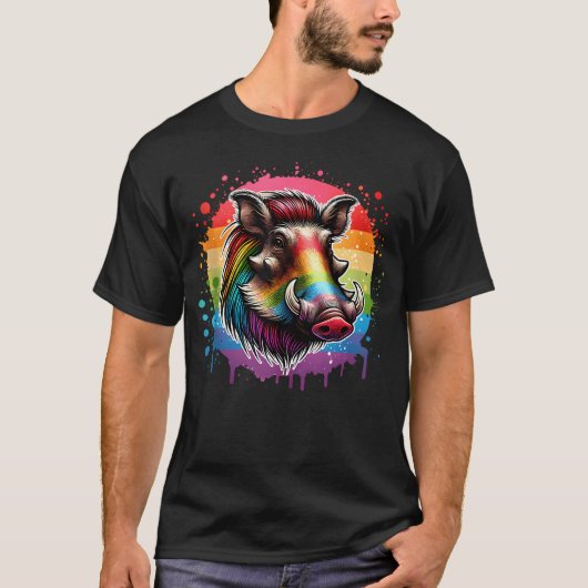 Vlakvarken T-shirt (Voorkant)