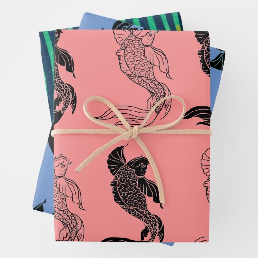 VLAKVLIEGVLAK VAN HET JAPANSE VISTUIG INPAKPAPIER VEL (In situ)