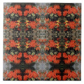  vlam Azalea Red Flowers Floral Garden Tegeltje (Voorkant)