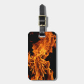 vlam bagagelabel (Voorkant verticaal)