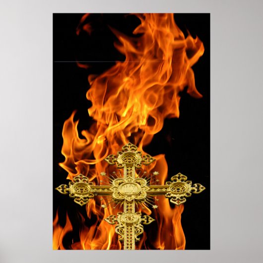 vlam, dwars poster (Voorkant)