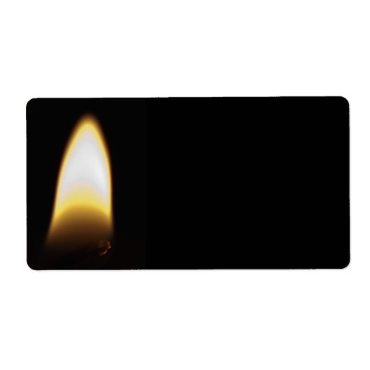 vlam etiket (Voorkant)