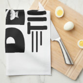 Vlam-Gegrilde Delight Theedoek (Quarter Fold)