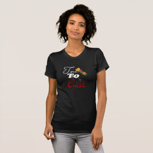 vlam grillen voedsel seizoen t-shirt