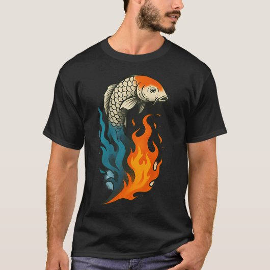 Vlam Koi T-shirt (Voorkant)