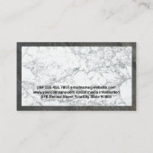 vlam | Kokergereedschap | Marmer en leisteen Visitekaartje (Achterkant)