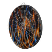 Vlam op dartbord (Voorkant Rechts)